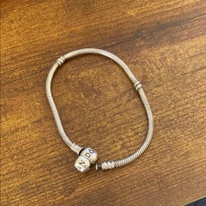 Silver Pandora Charm Bracelet